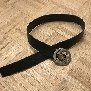 Gucci black belt